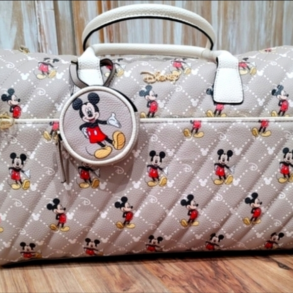Disney Handbags - NWT Disney Mickey Mouse Monogram Weekender